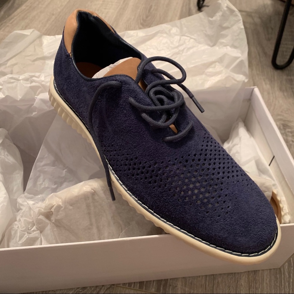 Never been worn! Brand new! Men’s suede shoes